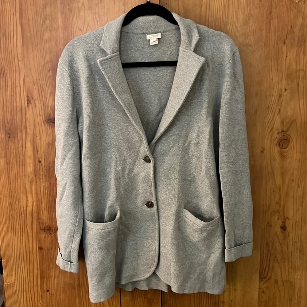 J. Crew Sweater Blazer